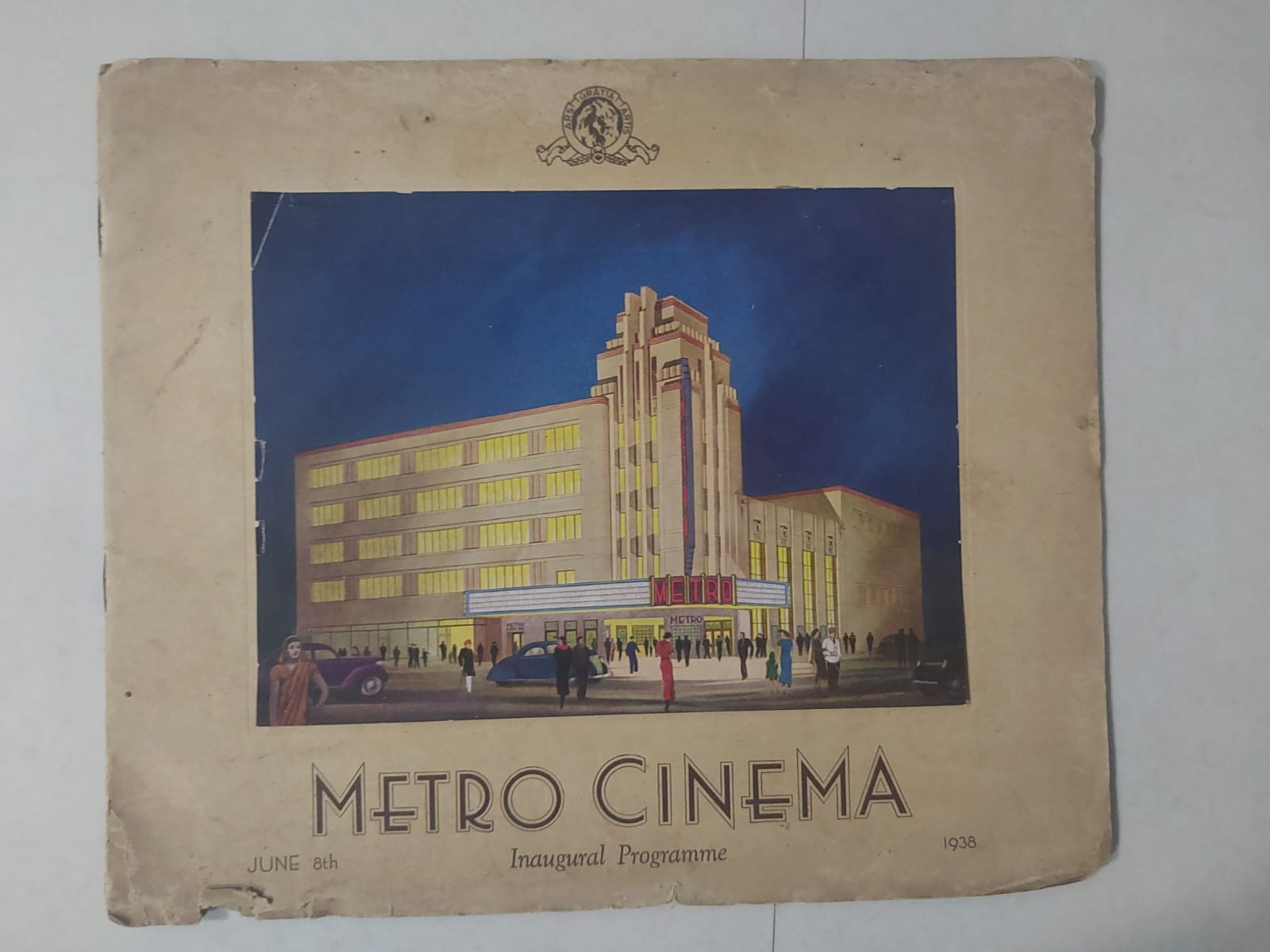 Metro Cinema Inaugural Progamme